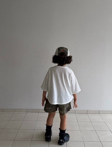 Slub 3/4 Sleeve Tee
