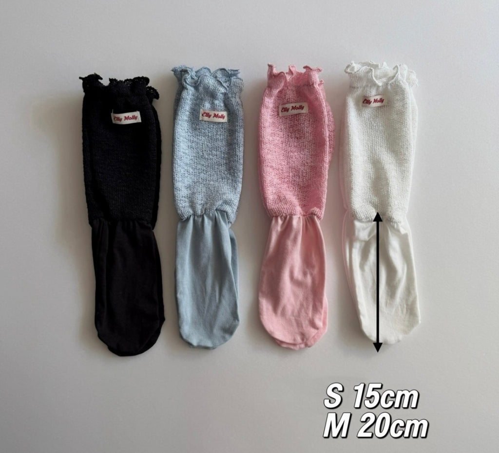 Natural Ribbed Ankle Socks