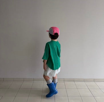 Slub 3/4 Sleeve Tee
