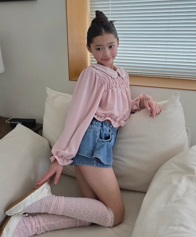 Ribbon Lace Knee Socks