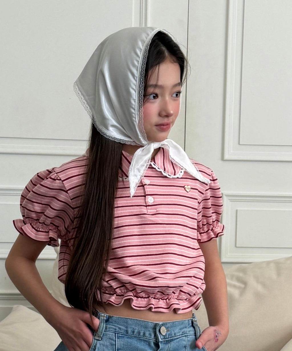 Vintage Lace Headscarf